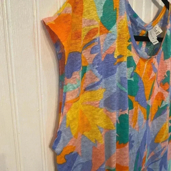 Joie Multicolor Abstract Print Top - Picture 8 of 10